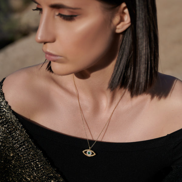 Lito evil sales eye necklace
