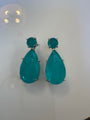 Maldives large pear paraiba drop earrings