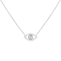 “OJOS” STERLING SILVER EYE NECKLACE