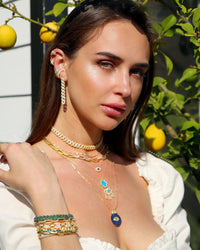 Sterling silver chain link choker